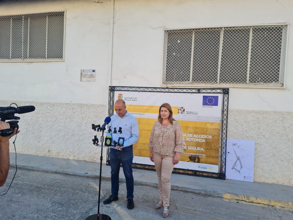 Via Publia Inaugaracion de obras de mejora de acceso y seguridad vial en el Barrio de Fatima. II Fase. junio 2022 FOTO 1 2