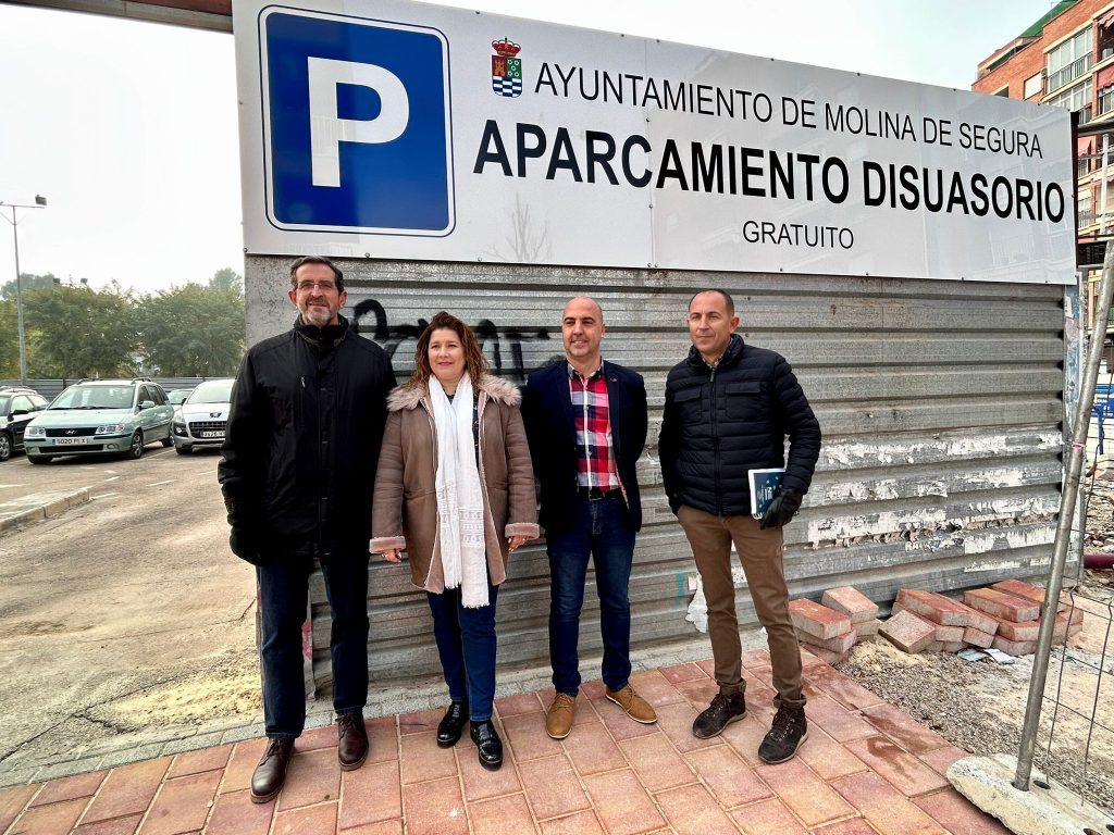 Movilidad Aparcamiento disuasorio San Antonio Visita autoridades Foto1